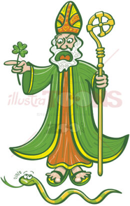 st patricks day story snakes