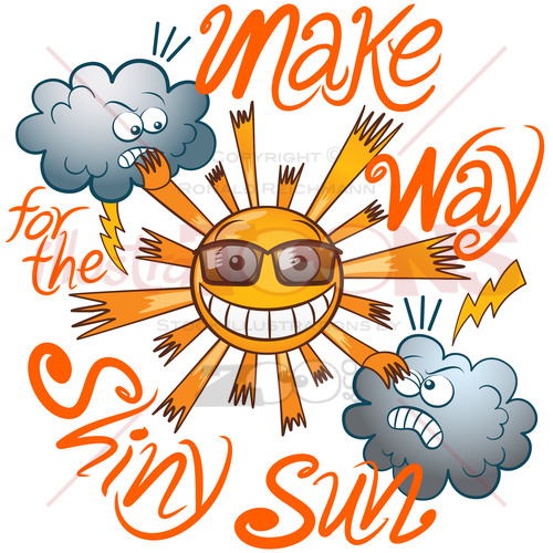 Make Way for the Shiny Sun: Get Ready for Summer Fun - illustratoons